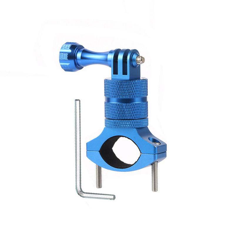 For GoPro 13 Motorcycle Bike Handlebar Mount for Gopro 12 11 10 9 8 7 DJI Action 5 Pro 360 Degree Rotation Handle Bar DSLR Clamp