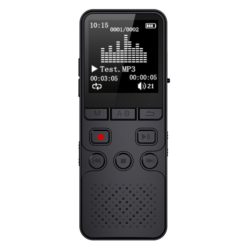 Digital Voice Recorder with 1.4 Inch TFT Screen Dual Microphone for Lectures Meetings Classes Interviews 32G