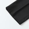 Men's Spring/Summer Casual Versatile Loose-Fit Straight-Leg Trousers with Half Elastic Waist