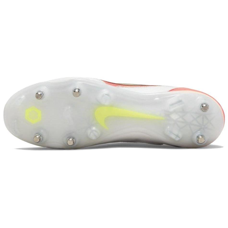 Nike Tiempo Legend 9 Elite SG Pro AC Motivation Pack Herren Sneaker Weiß Helles Karmesinrot Volt DB0822-176