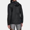 Under Armour Logo Print Hooded Long Sleeve Jacket Women jackets Black 1309335-001
