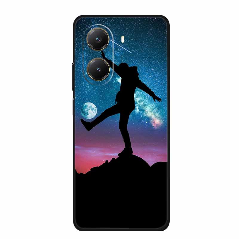 Für Poco X7 Pro Hülle X 7 Pro Coque Schwarzes Silikon Weiche Handyhülle Für Xiaomi Redmi Turbo 4 Pro Rückseitenabdeckung Case Turbo4 Pro Funda