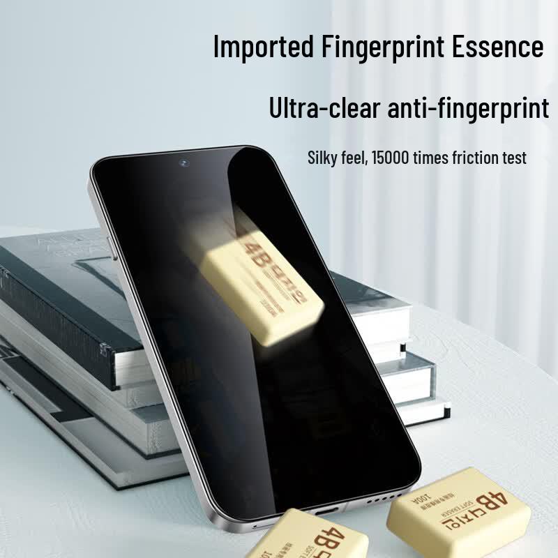 BLUEO Anti-Peep Tempered Glass Screen Protector for OPPO