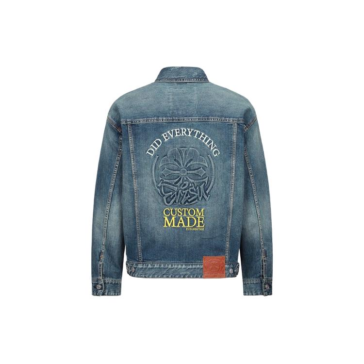 Evisu Denim Jacket Men's Denim Blue 2ESHTM3DJ710LFCS