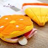 Wonder Pocket Watermelon Orange Fruit Shape Plush Keychain Pendant Coin Pocket Pouch Purse