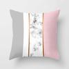 Home Decor Geometric Marble Print Sofa Cushion Decorative Pillowcase Polyester Square Throw Pillow Funda De Almohada