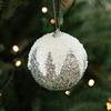 Colorful Foam Sequin Christmas Balls 8cm Christmas Tree Ornaments  New Year Gifts