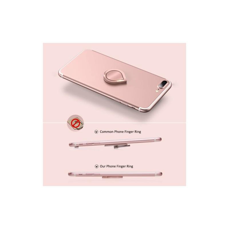 Cell Ring Phone Finger Iring Holder Grip 360 Stand Car Mount For Iphone 7 Plus 7