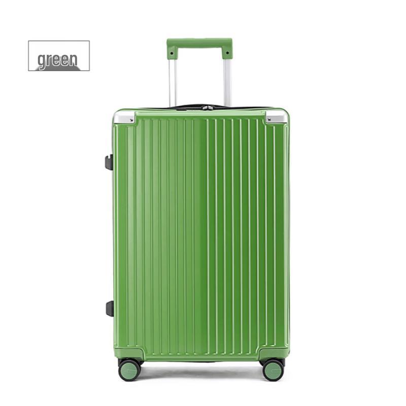 Расширяемый жесткий чемодан TOBOOG 20 inch зелёный
