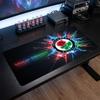 Blackburn Rovers FC Custom Large Mouse Pad, Personalized Name Text Print, Football Logo Non‑Slip Desk Mat Gaming Gift