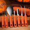 Fruit And Vegetable Carving Set Halloween Pumpkin Tools Kit, Stainless Steel Blades Anti-slip Cutter Handles Cutters, Manual DIY Jack-O-Lanterns