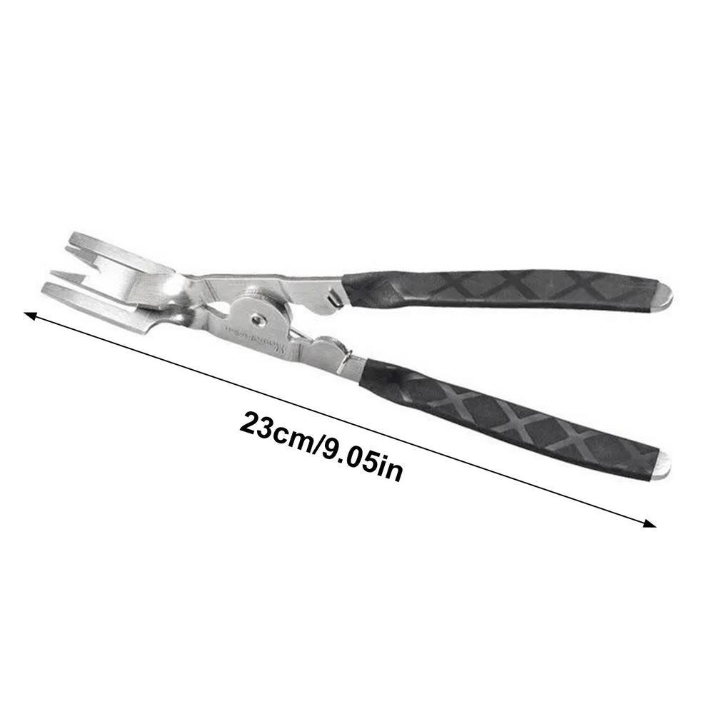 

Clip Removal Pliers Non Slip Handle Rivet Puller Clip Removal Tool For Cars Fastener Vehicle Truck SUV RV Van Furnitures Door