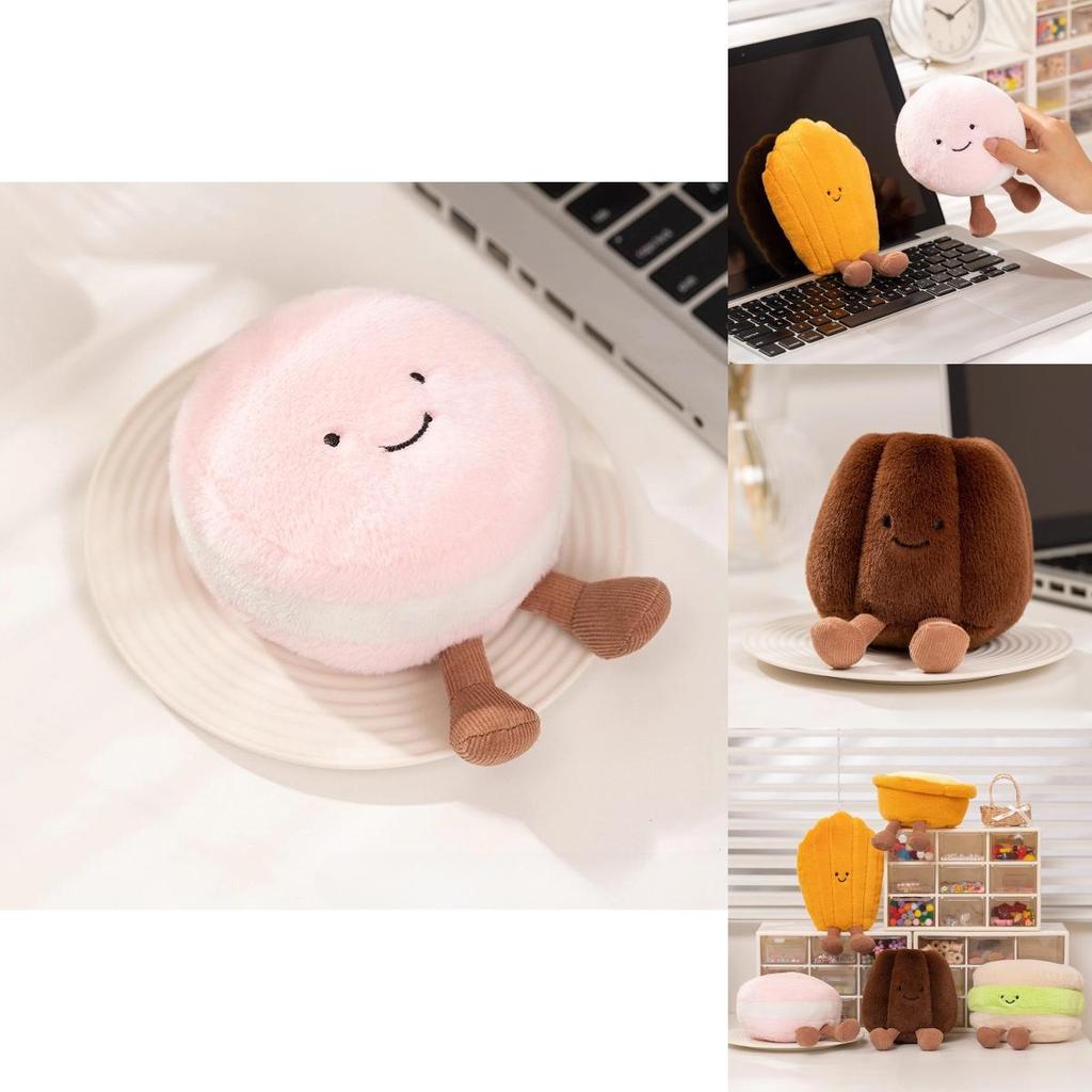 Adorable Plush Macaron Tart Doll Cute Sweet Dessert Toy Perfect For Girlfriend Gifts