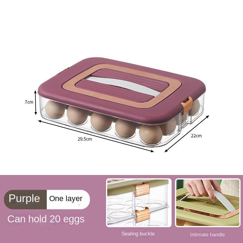 

Кухонный ящик для хранения яиц, тип ящика, контейнер для яиц, регулируемый органайзер для времени, кухонный холодильник, расположение 1 layer