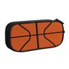 Basketball Dots Round  Cute Pencil Cases Boys Girls Large Capacity Physical culture Pencil Pouch School Supplies