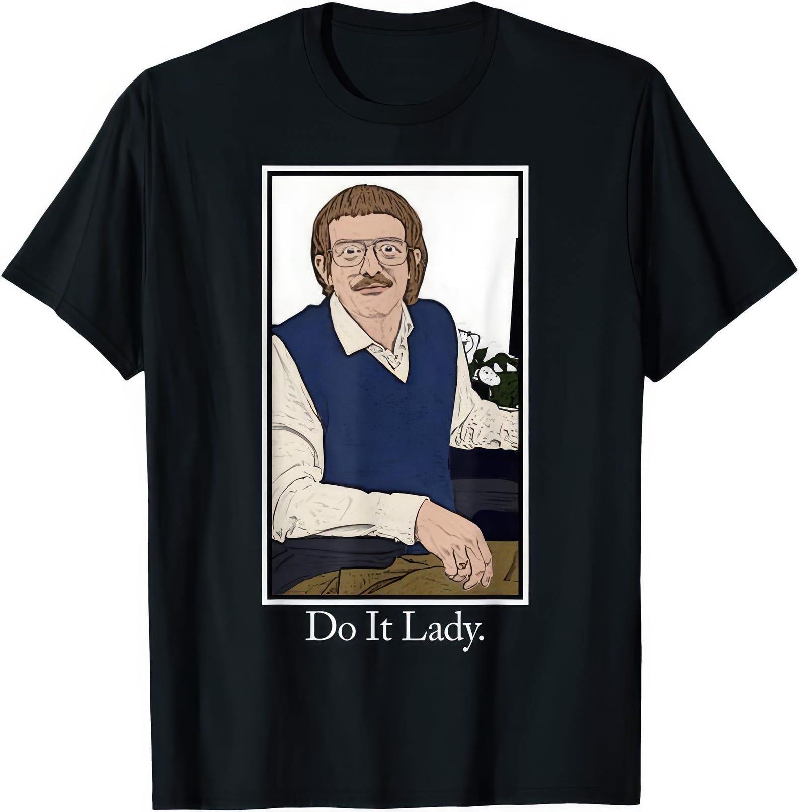 Vintage Do It Lady Chit Trending Meme T shirt 2XL