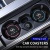 2pcs Car Coasters Silicone Cup Holder Coaster Mats Accessories For Opel Insignia Vivaro Vectra Astra Corsa Zafira Mokka Meriva