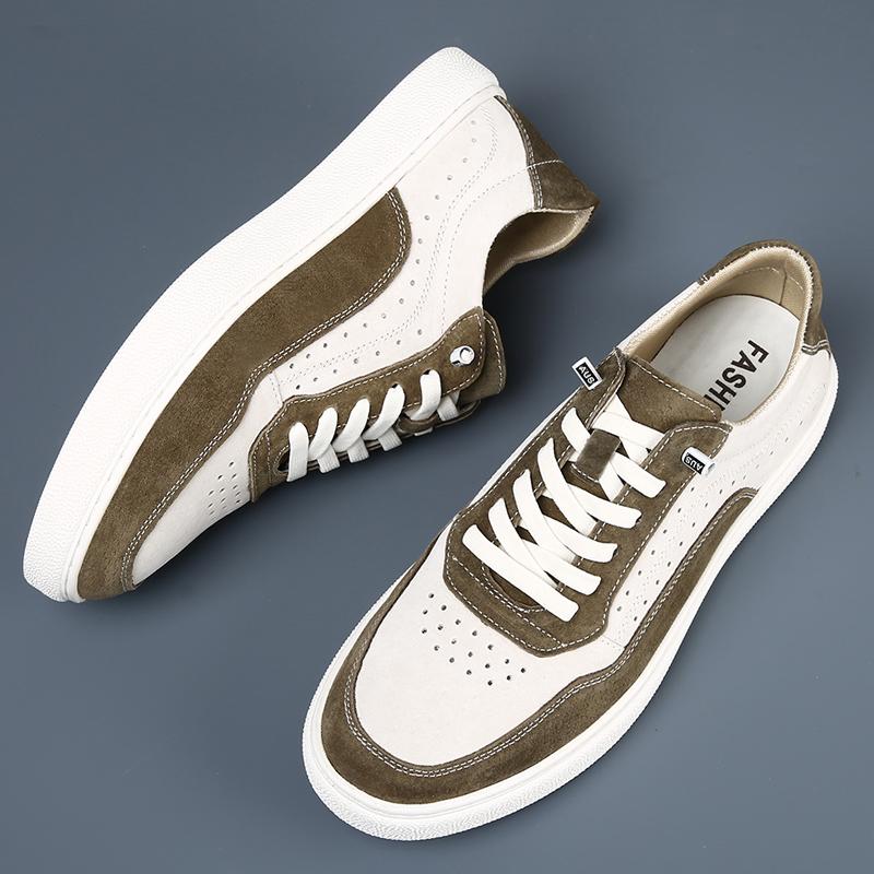 Fashion Leather Shoes For Man Genuine Leather Casual Shoes Fashion Business Oxford Shoes High Quality Designer Work Shoes