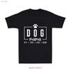 Hond Mama Moeder Unisex T-shirt Liefhebber Schattig Dier Nieuwigheid Huisdier Grap Moeder Vintage Streetwear Man Uitgerekt