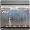 Gradient Frosted Glass Film: Semi-Transparent Office Partition Sticker.