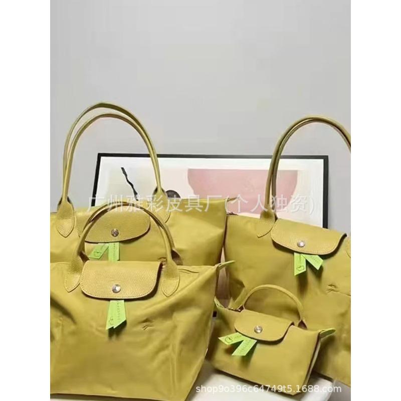 High Quality Dragon Inlaid Bag Week Commemorative Embroidered Dumpling Bag Nylon Handbag Large Capacity Shoulder Tote Bag