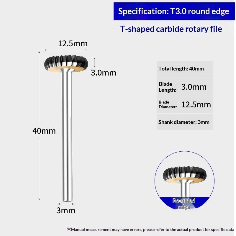 Carbide Rotary File Arc Metal Cutter Bit Tungsten Hard For Aluminum Stone Plastic Carving Engraving For Metalwork