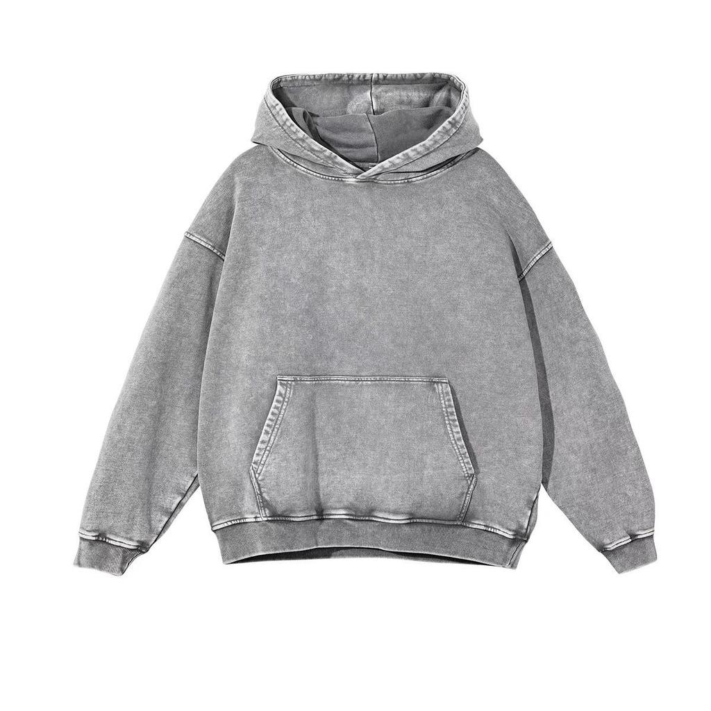 Amerikanischer Retro Tie-Dye Gewaschener Hoodie - Unisex Lockerer Fit Trend