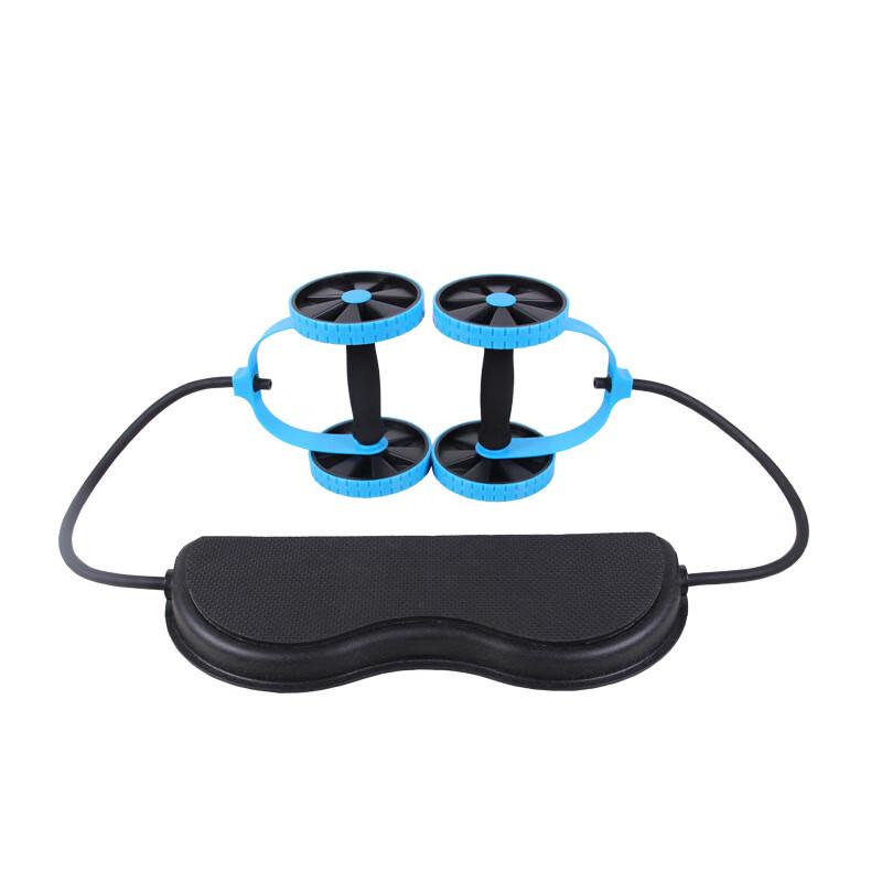 Double Wheel Ab Roller with Resistance Band