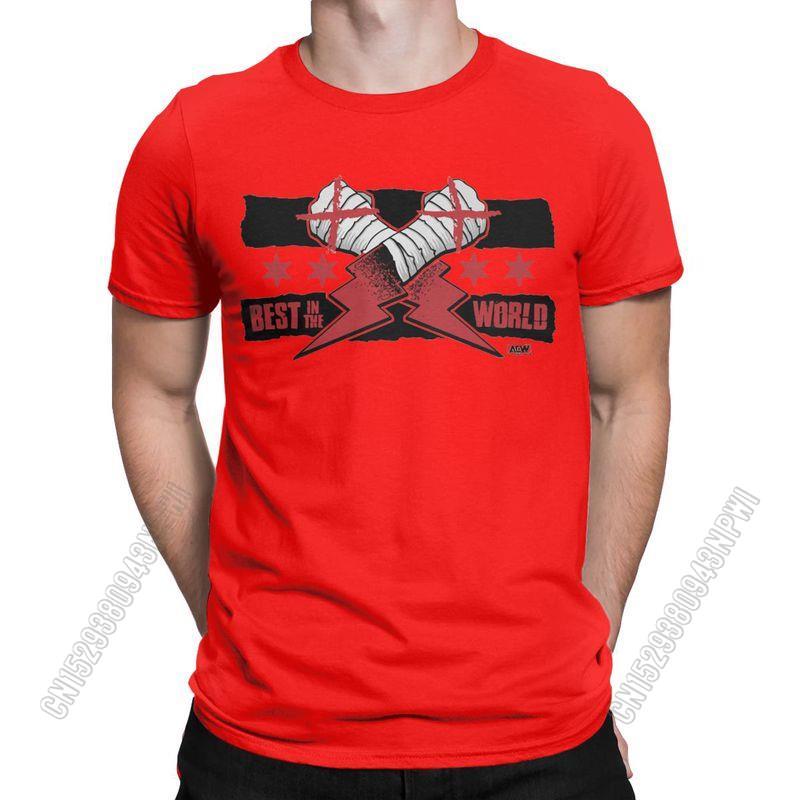 Unisexs Cm Punk Aew Best In The World T Shirt Cotton Clothing Vintage Stylish Chic Crewneck Tee Shirt Gift Tshirts