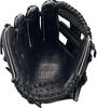 ZETT Youth Baseball Soft Black BJGB74520F Glove, Steer, All-Around, Left-Handed Throw, (1900), Size Small,