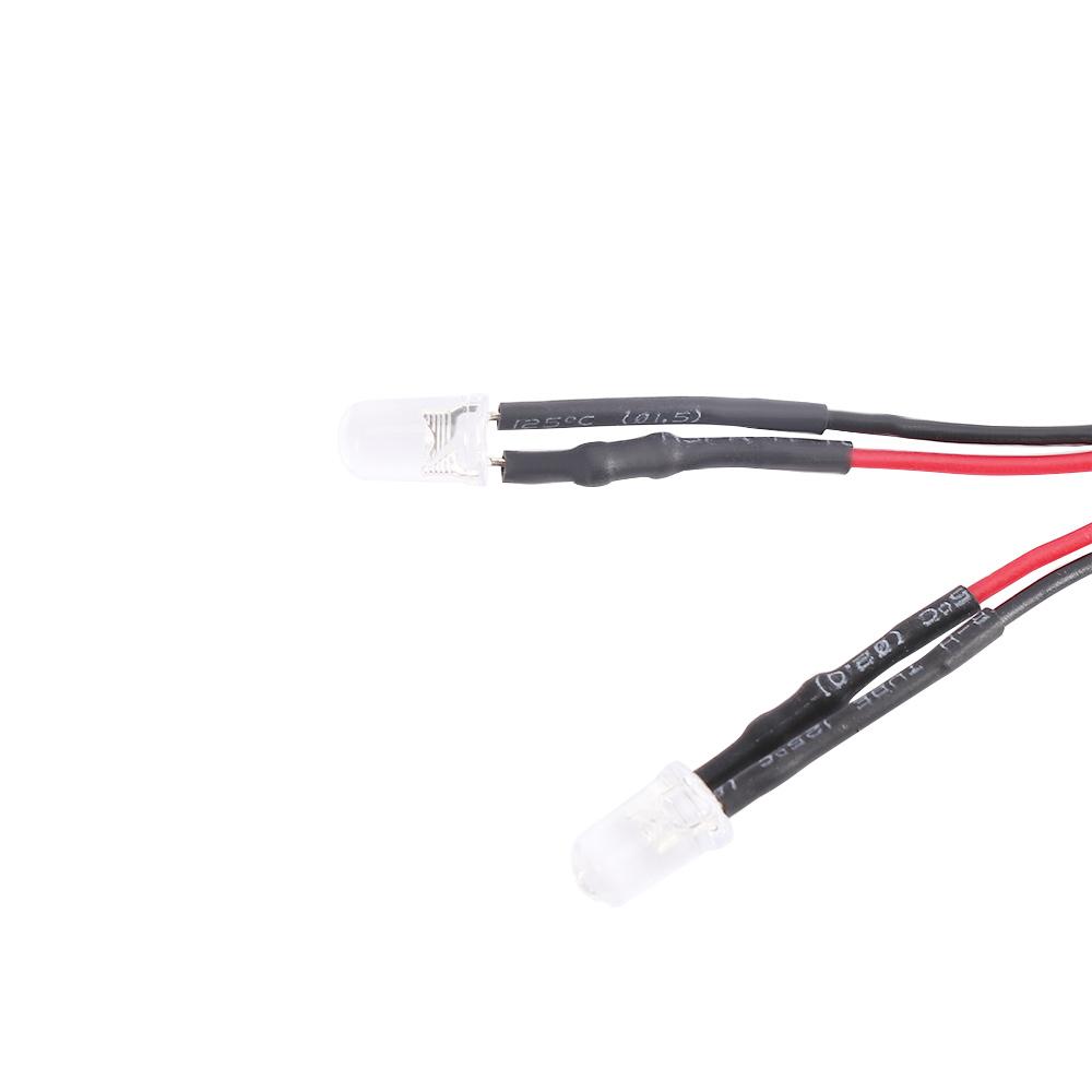 Blinking Colorful DC 5mm Diode LED Wired Light Emit