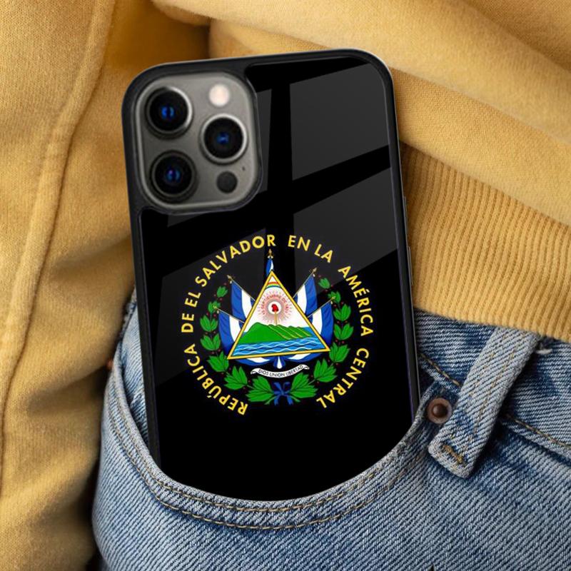 El Salvador Flag Soft Phone Case for iPhone 17 Air 16e Pro max 15 Pro 13 14 Plus 11 12 MagSafe Magnetic Coque