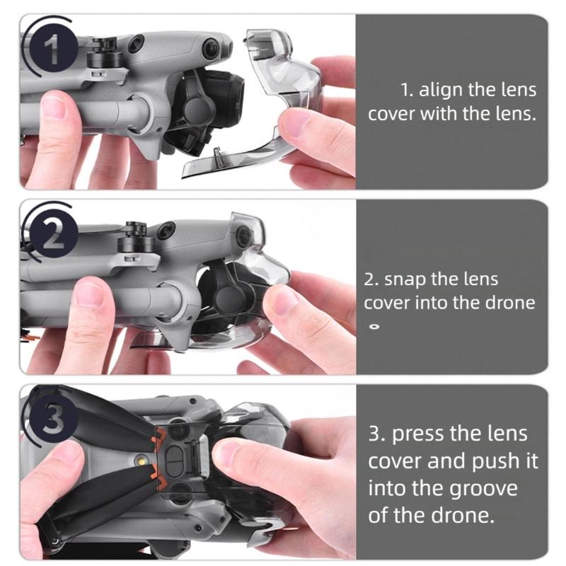 Lens Cover Gimbals Protector for MINI 5PRO Photography Drones Lightweighted and Durability Easy Installation and Removal