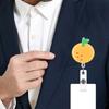 Avocado Fruit Badge Reel Watermelon Retractable Badge Clips ID Card Holder  Student Hospital