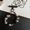 Cell Phone Strap With Leopard Print Star Ball Beads And Pvc Cord For Girls And Boys