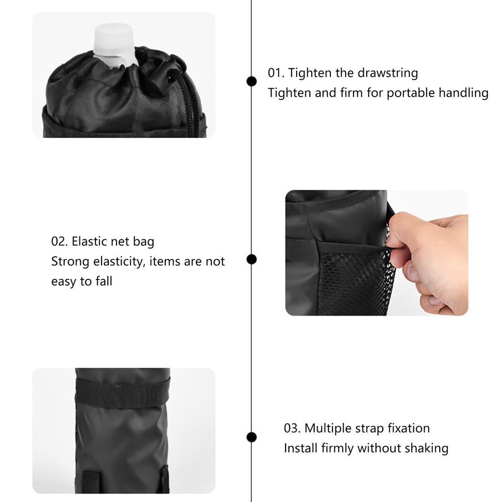 Pokrowiec na bidon rowerowy dla kolarzy górskich Torba na czajnik rowerowy Uchwyt na bidon rowerowy Saszetki na czajnik