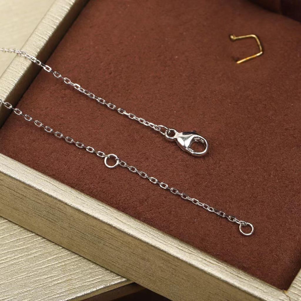 High Qulity Classic Europe Hot New Fame Jewelry Brand For Women Zircon Water Drop Luxury Necklace Pendant Chams Europ Design