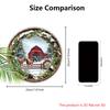 Nativity Wooden Christmas Sign with Manger Pattern - Navidad Sign for Front Door Wall Hanging Decor - Ideal Christmas Gift