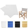 Space Saving Foldable Canvas Chair Seat Covers for Director Chairs Set of 2