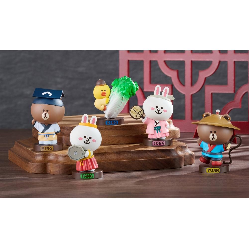 Line Friends Line Friends Nationaler Palast Museum Sammelfigur 1 Box 5 Stück