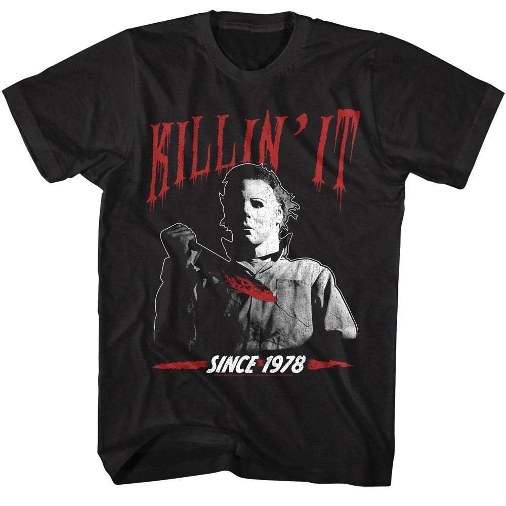 Halloween Michael Myers Killin It Men s T Shirt S