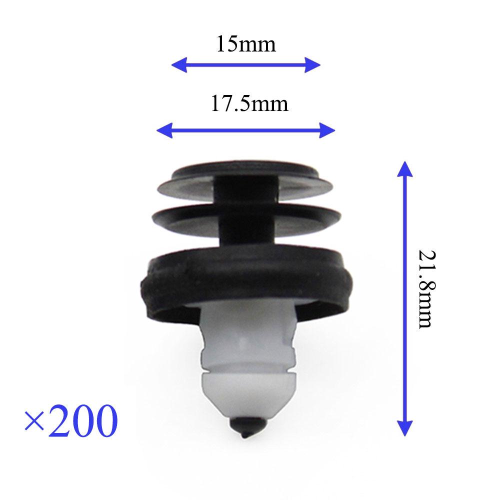 Kapı pervazı paneli klip raptiye araba aksesuarları BMW için 3 5 6 Z4 X3 X4 X5 X6 X7 serisi G01 G30 G31 E36 G20 G28 G05 G06