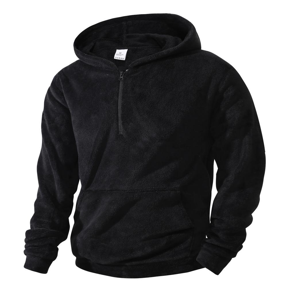 Men's Zipper Stand Up Collar Casual Cardigan Jacket