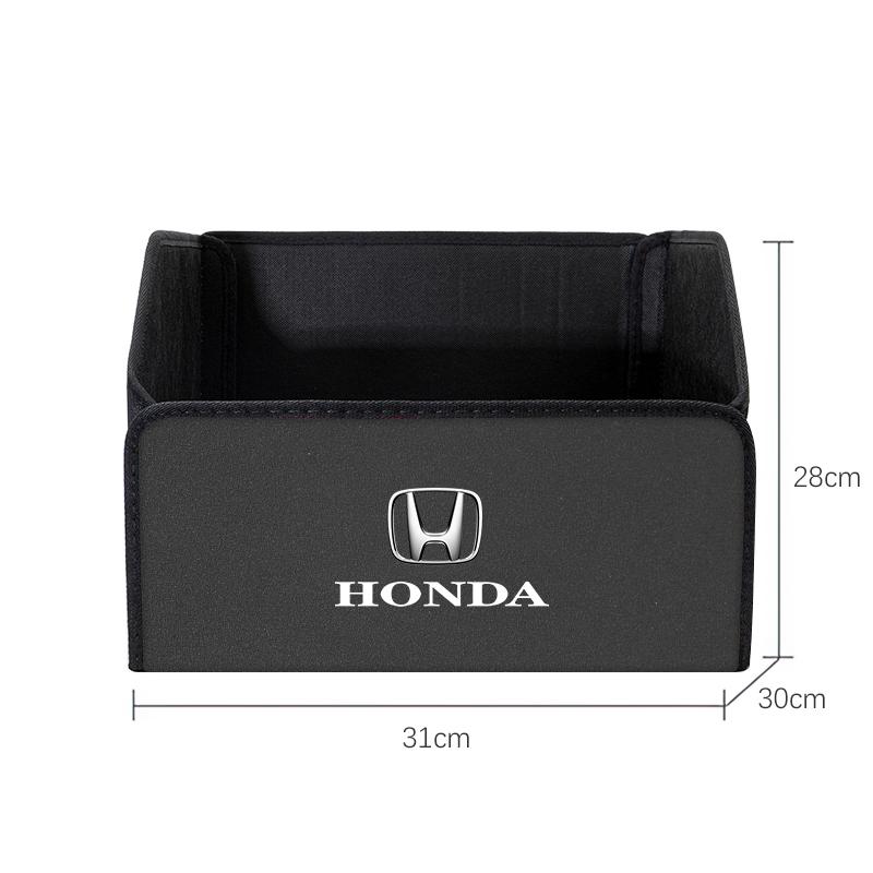 Car Boot Storage Box Large Capacity Sundries Tool Box For Honda Civic Fit Jazz Accord Pilot CRV Odyssey Passport City Shuttle