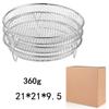 304 Stainless Steel Baking Rack for Air Fryer & Oven - Dehydrating, Oil Draining, and Frying.