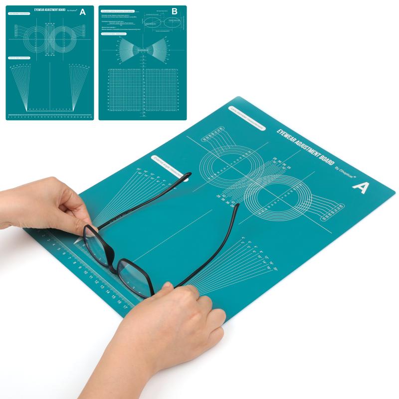 Glasses Frame Adjustment Lens Diameter Measurement Plate Accessory Glasses Progressive Lens Repair Tool