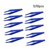 Applicator Medical Beads Tools Plastic Tweezer Kit Hand Tool Set Forceps for Crafts Repair Tweezers