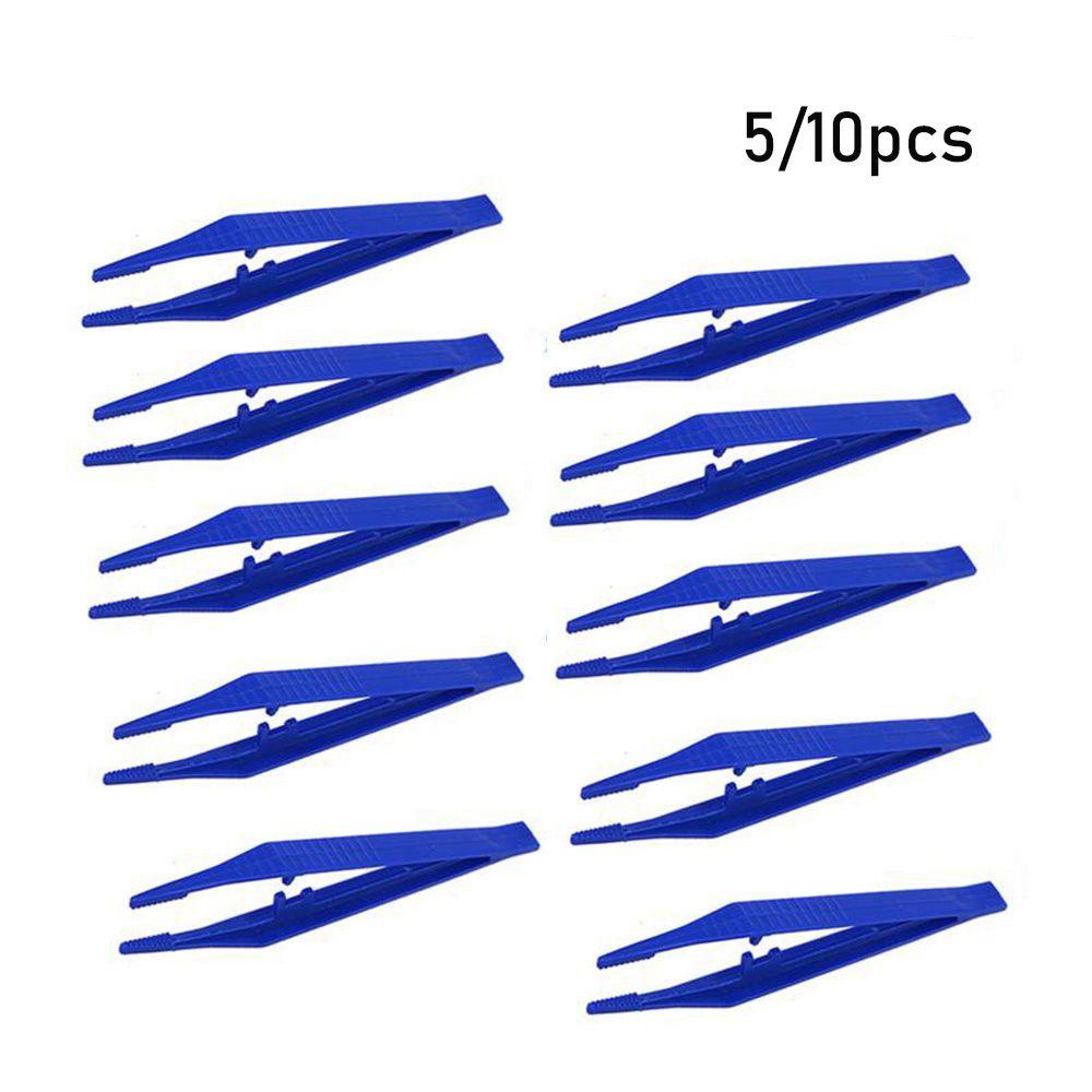 Applicator Medical Beads Tools Plastic Tweezer Kit Hand Tool Set Forceps for Crafts Repair Tweezers