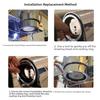 1/2 Pcs 58mm Coffee Machine Group Head Gasket Silicone Seal Ring Replacement For Milesto Kitchen Replacement Accessories