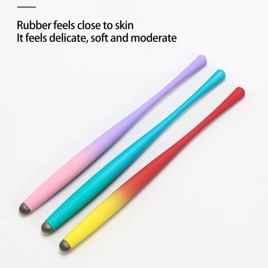 Touchscreen Pen Interchangeable Color Universal Sensitive Nib Gradient Small Waist Shape Writing Aluminum